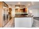 Modern kitchen featuring stainless steel appliances, granite countertops, and ample cabinet space at 902 Cripple Creek Ct, Henderson, NV 89014