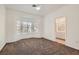 Main bedroom with bay window and ensuite bathroom entrance at 9516 City Hill Ct, Las Vegas, NV 89134