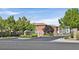 An automatic gate and mature landscaping welcome you to this beautiful community at 10601 Lessona St, Las Vegas, NV 89141