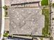 An aerial view of the roof of a home with desert landscaping around it at 12295 Skyracer Dr, Las Vegas, NV 89138