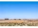 Desert landscape view of the city skyline and distant mountains on a sunny day at 12295 Skyracer Dr, Las Vegas, NV 89138
