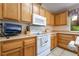 Well-equipped kitchen with modern appliances, countertops, and convenient layout at 1789 Castro Hill Ave, Henderson, NV 89012