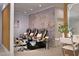 Clean and stylish salon area with foot spa chairs, decor, and sleek white accents at 2000 N Fashion Show Dr # 4318, Las Vegas, NV 89109