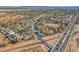 An aerial view showing the property's location with nearby roads, residential areas, and surrounding landscape at 2868 Vista Del Sol Ave, Las Vegas, NV 89120