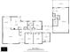 Detailed floor plan showcasing the layout of the home, including room dimensions and overall square footage at 2868 Vista Del Sol Ave, Las Vegas, NV 89120