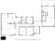 Detailed floor plan showcasing the layout of the home, including room dimensions and overall square footage at 2868 Vista Del Sol Ave, Las Vegas, NV 89120