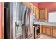 Modern kitchen featuring stainless steel appliances at 3604 Cantura Crest Ct, North Las Vegas, NV 89031