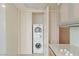 Convenient laundry area with stacked washer and dryer at 3722 Las Vegas Boulevard S Blvd # 2609, Las Vegas, NV 89158