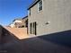 A spacious backyard with block wall is ready for your landscape design at 4266 Yucca Brevi Ave, Las Vegas, NV 89139
