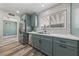 Bright kitchen with modern appliances, sleek cabinets, and stylish backsplash at 6999 Montcliff Ave, Las Vegas, NV 89147