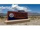 Sign for Floyd Lamb Park at Tule Springs featuring the City of Las Vegas seal and mountain backdrop at 7230 Fresh Harvest Ave, Las Vegas, NV 89131