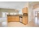 Bright kitchen with stainless steel appliances, granite countertops, and an open design at 8204 Turbys Treehouse Pl, Las Vegas, NV 89131