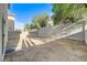 Large backyard with privacy wall and trees at 9507 Brewing Cloud Ave, Las Vegas, NV 89148