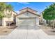 Charming two-story home featuring a spacious two car garage and a well maintained front yard at 9507 Brewing Cloud Ave, Las Vegas, NV 89148