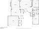 Detailed floor plan showcasing the layout of the first floor, with kitchen, living, and dining areas at 1404 Reisling Ct, Las Vegas, NV 89144