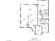 Detailed floor plan showcasing layout of living room, bedrooms, kitchen, and dining area at 1761 Summerwood Cir, Henderson, NV 89012