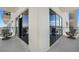 This condo features a private balcony with ample space for seating and city views at 200 Hoover Ave # 1813, Las Vegas, NV 89101