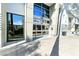 Modern building entrance with glass doors and contemporary design elements at 200 Hoover Ave # 1813, Las Vegas, NV 89101