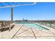 Enjoy breathtaking city views from this stunning rooftop pool and sun deck at 200 Hoover Ave # 1813, Las Vegas, NV 89101