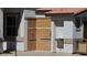 Outdoor shower with tiled walls and nearby water fountain, with an opening for easy access at 2615 W Gary Ave # 2061, Las Vegas, NV 89123