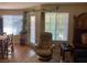 Dining area with hardwood floors, and lots of natural light at 2750 S Durango Dr # 2141, Las Vegas, NV 89117