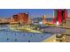 Stunning city view showcasing Encore, Conrad, and more of Las Vegas' beautiful city lights at night at 2877 Paradise Rd # 2105, Las Vegas, NV 89109