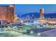 Gorgeous Las Vegas city view showcasing Encore, Trump, and more hotels in the city at night at 2877 Paradise Rd # 2105, Las Vegas, NV 89109