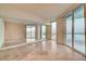 Spacious living room with floor-to-ceiling windows offering breathtaking views at 2877 Paradise Rd # 2105, Las Vegas, NV 89109