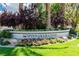 Spinnaker Cove neighborhood sign with manicured landscaping at 2920 Sterling Cove Dr, Las Vegas, NV 89128
