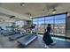 Bright gym with treadmills, bikes, and skyline views to keep you motivated during your workout at 353 E Bonneville Ave # 313, Las Vegas, NV 89101