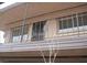 Apartment building balcony with iron railing at 3712 Royal Crest St # 14, Las Vegas, NV 89119