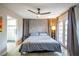 Primary bedroom with natural light, and hardwood floors at 4083 Nook Way # A, Las Vegas, NV 89103