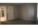 Bedroom featuring neutral colors, plush carpet, an ensuite bathroom, and large closet at 462 Crestway Rd, Henderson, NV 89015