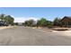 A view of a quiet street with tree-lined sidewalks and well-maintained landscaping at 462 Crestway Rd, Henderson, NV 89015