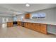 Spacious kitchen featuring stainless steel appliances and light wood cabinetry at 4807 Sacks Dr, Las Vegas, NV 89122
