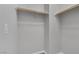 A spacious walk-in closet with ample shelving offers optimal storage solutions at 5484 Mercury Springs Dr, Las Vegas, NV 89122