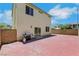Backyard area featuring brick pavers and a grill, great for outdoor cooking at 6678 Crystal Run Ln, Las Vegas, NV 89122