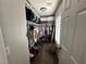 Spacious walk-in closet with ample storage and organization options with bright natural light from the window at 7226 Freedom Ring St, Las Vegas, NV 89148