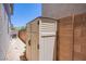 Backyard storage shed at 7445 Mezzanine View Ave, Las Vegas, NV 89178