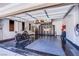 Well organized garage with epoxy floors, workshop, and plenty of storage at 7445 Mezzanine View Ave, Las Vegas, NV 89178