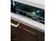 Cove dishwasher featuring a stainless steel interior, modern handle and custom wood paneling at 7745 Radcliff St, Las Vegas, NV 89123