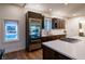 Gourmet kitchen featuring stainless steel appliances and designer cabinetry at 7745 Radcliff St, Las Vegas, NV 89123