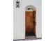 Outdoor shower with slate flooring and black fixtures located on exterior of home at 7745 Radcliff St, Las Vegas, NV 89123