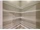 Walk-in pantry with white metal shelving at 928 Riverlawn Pl, Las Vegas, NV 89138