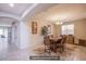 Spacious dining room with ample natural light and stylish furnishings at 10470 Irish Cliffs Ct, Las Vegas, NV 89149