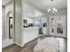 Modern kitchen with stainless steel appliances, sleek countertops, and a functional design at 10553 Pine Glen Ave # 101, Las Vegas, NV 89144