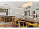 Combined dining and kitchen area with ample seating and modern appliances at 1509 Winslow St, Las Vegas, NV 89117