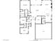 Detailed floor plan showcasing the layout of the home, including bedrooms and living spaces at 1509 Winslow St, Las Vegas, NV 89117