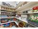 Organized pantry with stocked shelves showcasing ample storage for food and kitchen essentials at 151 Duckhook Ave, Las Vegas, NV 89148