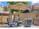 Inviting patio area with comfortable seating and shade umbrella at 1604 Imperial Cup Dr, Las Vegas, NV 89117